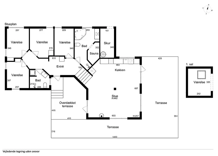 Sea View And Space For The Whole Family Дом отдыха *